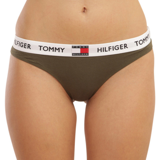 Naised Stringid Tommy Hilfiger roheline (UW0UW02198 RBN)