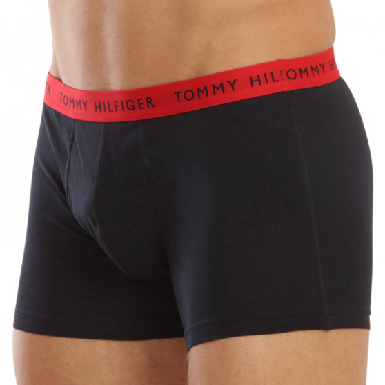 3PACK meeste bokserid Tommy Hilfiger tumesinine (UM0UM02324 0SE)