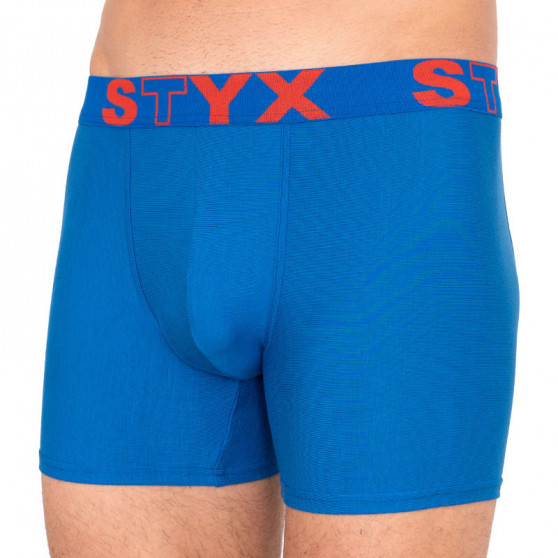 3PACK meeste bokserid Styx pikad sportlikud elastsed mitmevärvilised püksid (U9626763)