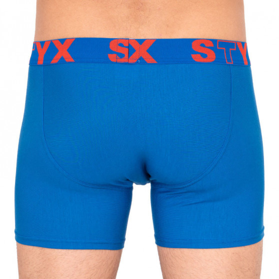 3PACK meeste bokserid Styx pikad sportlikud elastsed mitmevärvilised püksid (U9626763)