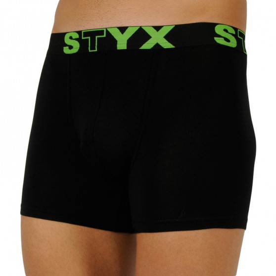 3PACK meeste bokserid Styx pikad sportlikud elastsed mitmevärvilised püksid (U9626763)