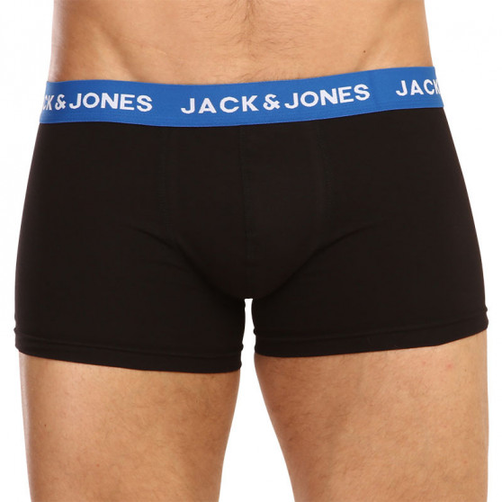 5PACK meeste bokserid Jack and Jones mustad (12142342 - blue/black)