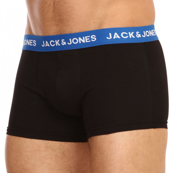 5PACK meeste bokserid Jack and Jones mustad (12142342 - blue/black)