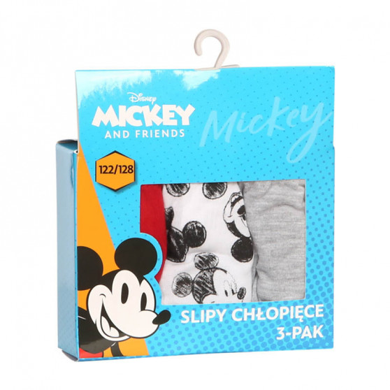 3PACK poiste aluspüksid E plus M Mickey mitmevärviline (MCK-A)