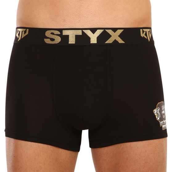 Meeste bokserid Styx / KTV sports rubber must - must kummi (GTCL960)