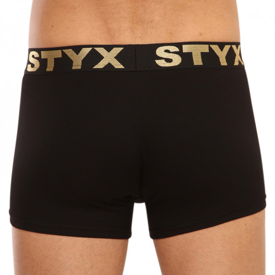 Meeste bokserid Styx / KTV sports rubber must - must kummi (GTCL960)