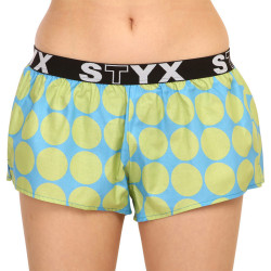 Naiste bokserid Styx art sportlik kummi polka dots (T1054)