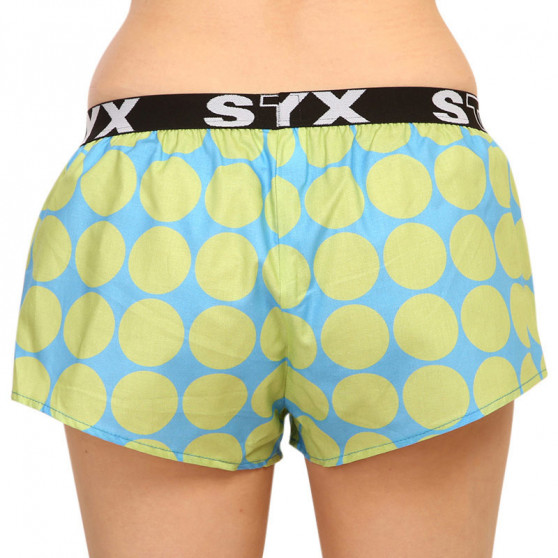 Naiste bokserid Styx art sportlik kummi polka dots (T1054)