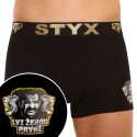 Meeste bokserid Styx / KTV sports rubber must - must kummi (GTCL960)