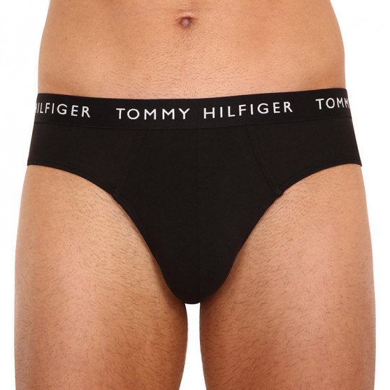 3PACK meeste aluspüksid Tommy Hilfiger must (UM0UM02206 0TE)