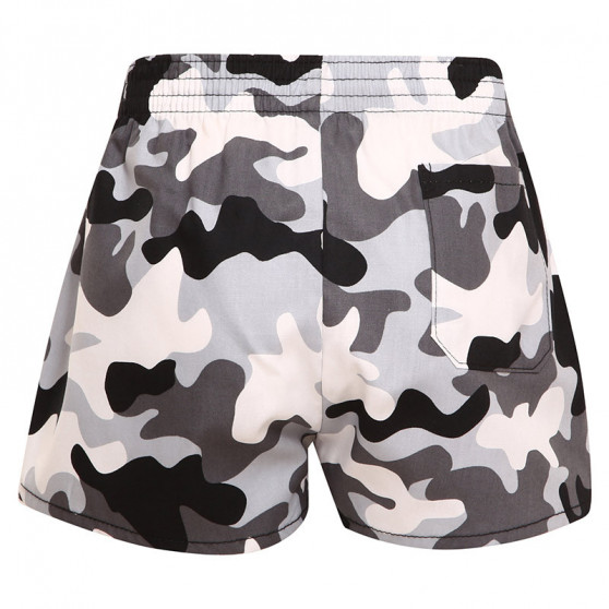 Laste bokserid Styx art classic rubber camouflage (J1457)