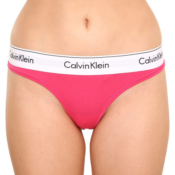 Naiste stringid Calvin Klein roosa (F3786E-VGY)