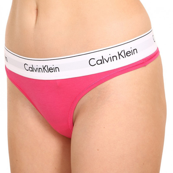 Naiste stringid Calvin Klein roosa (F3786E-VGY)