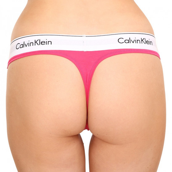 Naiste stringid Calvin Klein roosa (F3786E-VGY)