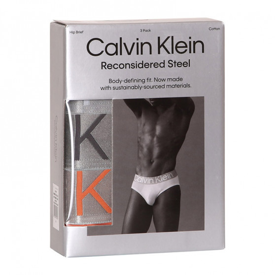 3PACK meeste aluspüksid Calvin Klein mitmevärvilised (NB3129A-13D)