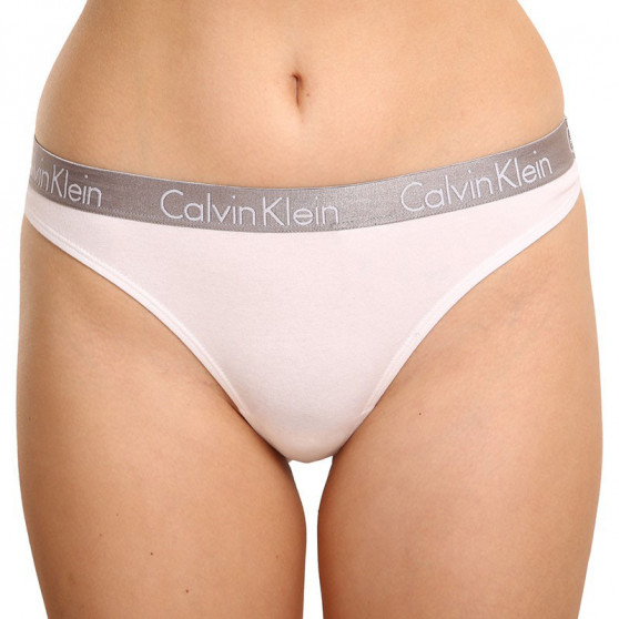 3PACK naiste stringid Calvin Klein mitmevärvilised (QD3560E-1CZ)