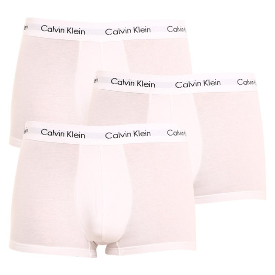 3PACK meeste bokserid Calvin Klein valge (U2664G-100)