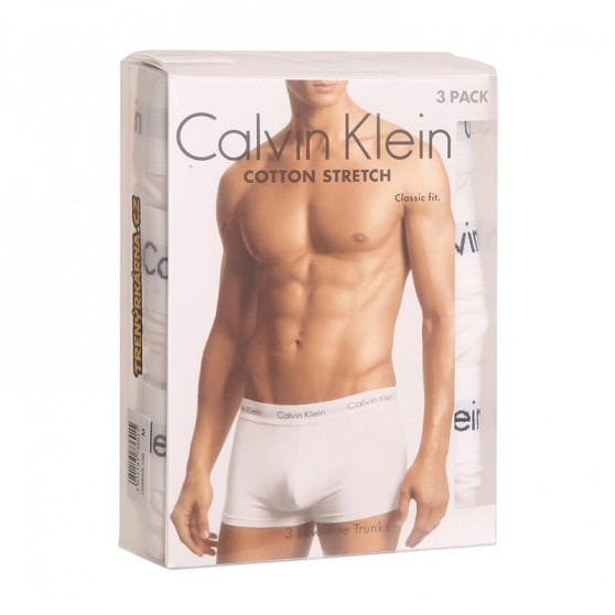 3PACK meeste bokserid Calvin Klein valge (U2664G-100)