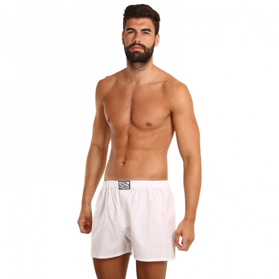 Meeste bokserid Styx classic elastic white (A1061)