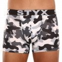 Meeste bokserid Styx long art sports rubber camouflage (U1457)