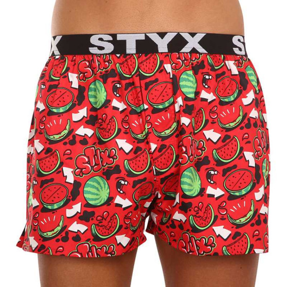 Meeste bokserid Styx art sports rubber melons (B1459)