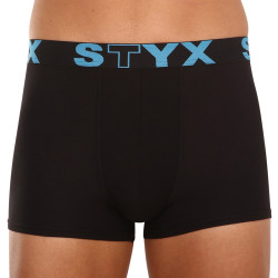 Meeste bokserid Styx sportlik elastne must (G961)