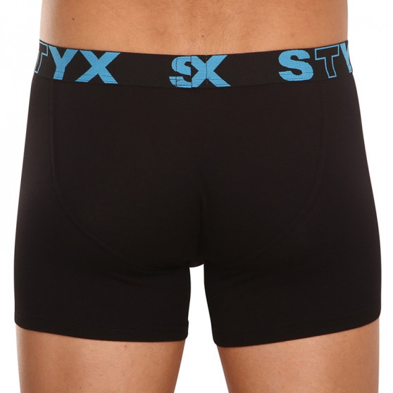 Meeste bokserid Styx long sport elastic black (U961)