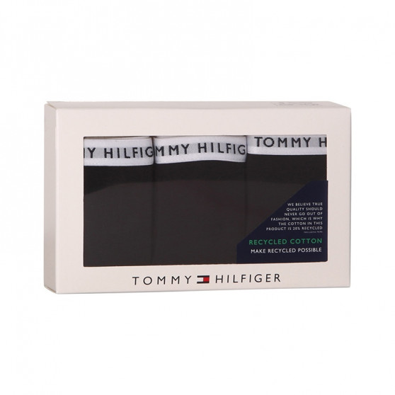 3PACK naiste aluspüksid Tommy Hilfiger must (UW0UW02828 0R7)