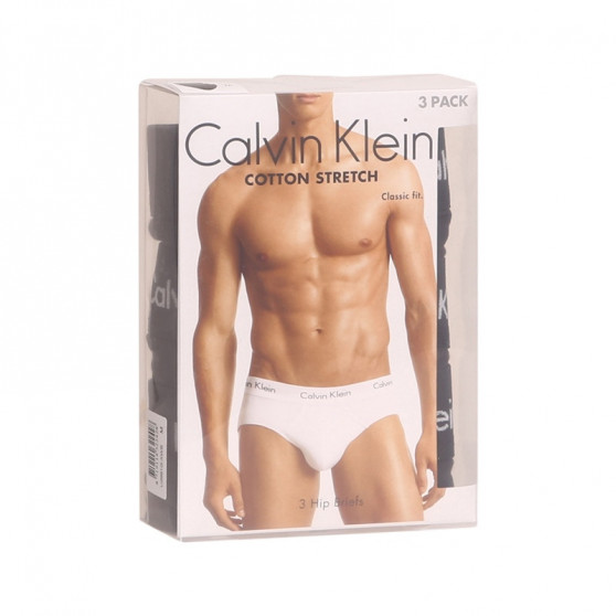 3PACK meeste aluspüksid Calvin Klein must (U2661G-XWB)