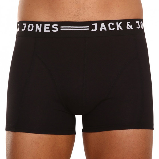 3PACK meeste bokserid Jack and Jones mustad (12081832 - black/black)