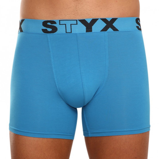 3PACK meeste bokserid Styx pikad sportlikud elastsed mitmevärvilised püksid (U9696167)