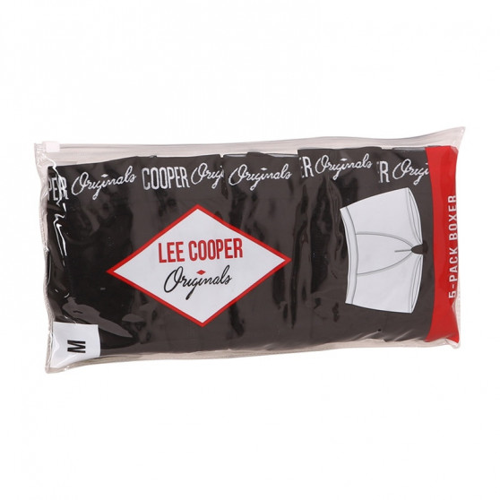 5PACK meeste bokserid Lee Cooper mustad (LCU3200709A-1410366)