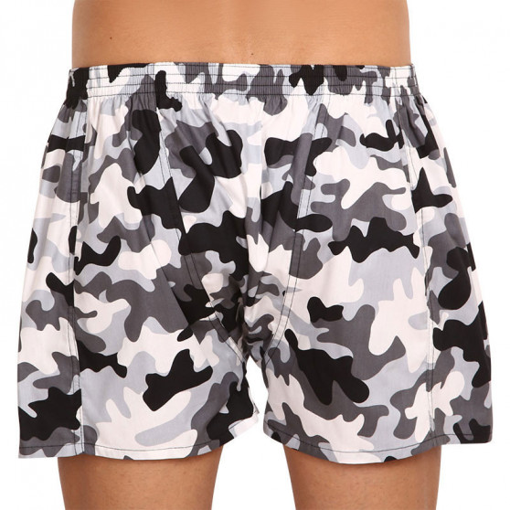 Meeste bokserid Styx art classic rubber oversized camouflage (E1457)