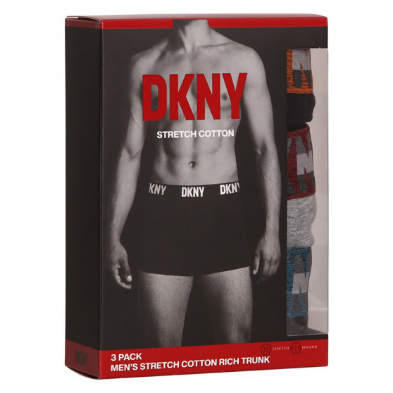 3PACK meeste bokserid DKNY Bellevue mitmevärviline (U5_6654_DKY_3PKA)