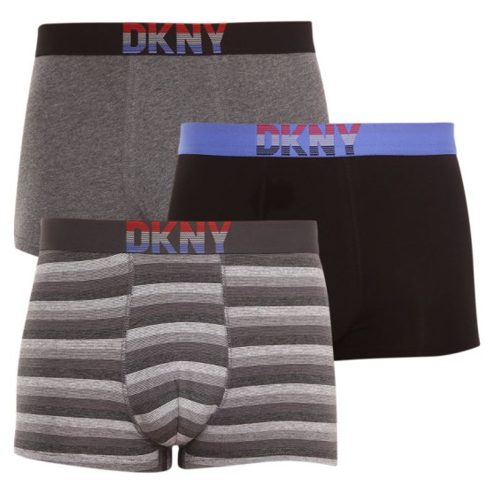 3PACK meeste bokserid DKNY Hinton mitmevärviline (U5_6660_DKY_3PKB)