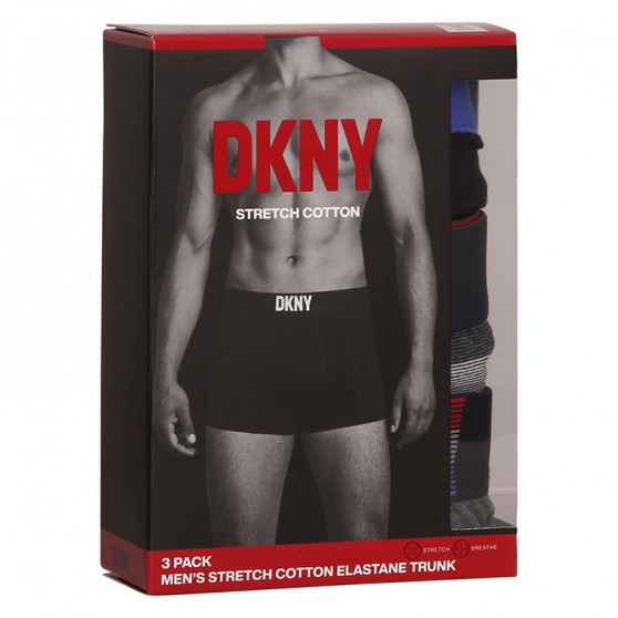 3PACK meeste bokserid DKNY Hinton mitmevärviline (U5_6660_DKY_3PKB)