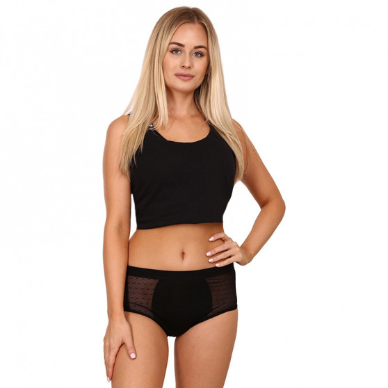 Bodylok Menstruatsioonipüksid Bambus Hi-Waist Black Medium Menstruatsioonipüksid Bambus Hi-Waist Black Medium (BD22044)