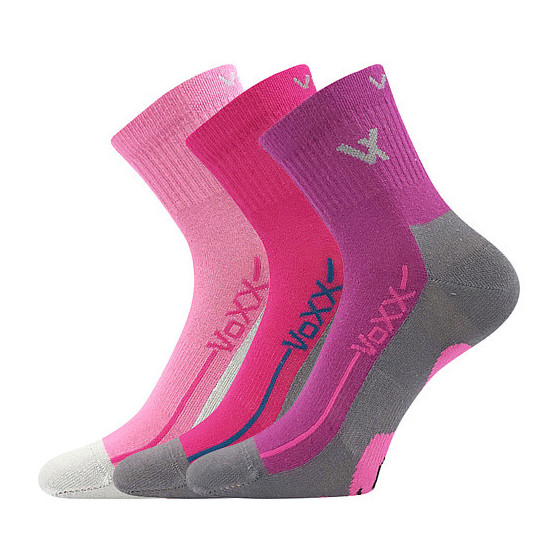 3PACK laste sokid Voxx mitmevärvilised (Barefootik-mix-girl)