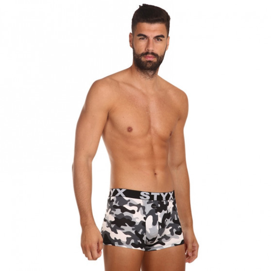 Meeste bokserid Styx art sports rubber oversized camouflage (R1457)