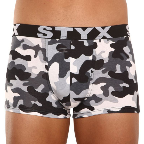 Meeste bokserid Styx art sports rubber oversized camouflage (R1457)