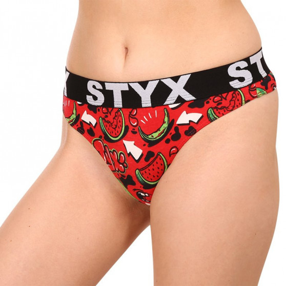 Naiste stringid Styx art sports kummist melonid (IT1459)