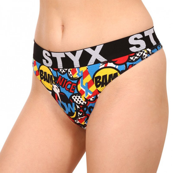 Naiste stringid Styx art sports rubber poof (IT1153)