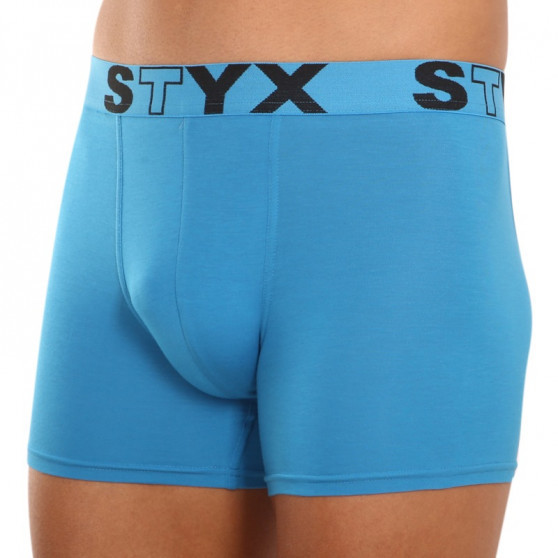 3PACK meeste bokserid Styx pikad sportlikud elastsed mitmevärvilised püksid (U9696863)