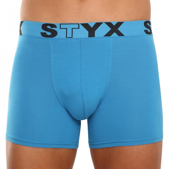 3PACK meeste bokserid Styx pikad sportlikud elastsed mitmevärvilised püksid (U9696863)