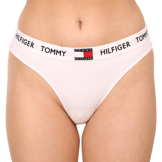 Naiste stringid Tommy Hilfiger valge (UW0UW02198 YCD)