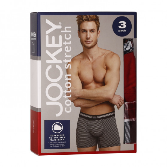 3PACK meeste bokserid Jockey mitmevärviline (17301733 313)