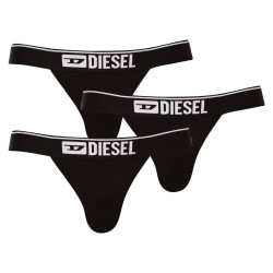 3PACK meeste kubemekaitsmed Diesel must (00SH9I-0GDAC-E4101)