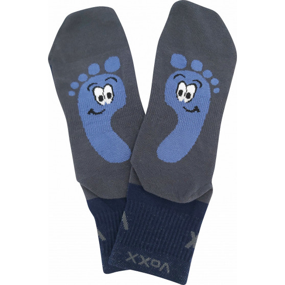 3PACK sokid VoXX tumesinine (Barefootan-darkblue)