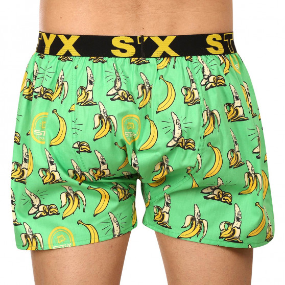 Meeste bokserid Styx art sports rubber bananas (B1359)