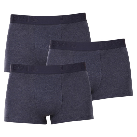 3PACK meeste bokserid Levis sinine (905042001 008)